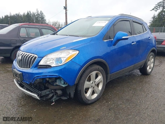 2015 Buick Encore Convenience with VIN KL4CJBSB9FB088512, listed as a IAAI auction lot 41861458 with 147,484 mi miles. Bid and sale history available at carsss.com. Image 2.