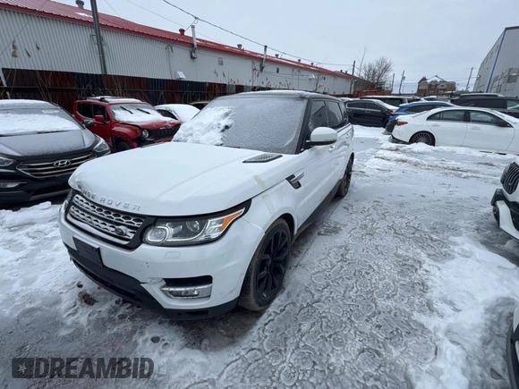 2017 Land Rover Range Rover Sport HSE with VIN SALWR2FK2HA131451, listed as a Copart auction lot 85452134 with 123,839 mi miles and Salvage Title. Bid and sale history available at carsss.com. Image 2.
