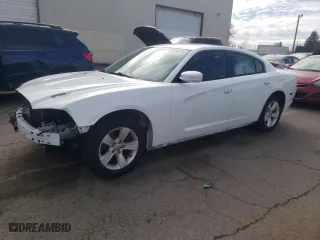 2014 Dodge Charger SE with VIN 2C3CDXBG6EH197140, listed as a Copart auction lot 49989835 with 76,246 mi miles and Salvage Title. Bid and sale history available at carsss.com. Image 1.