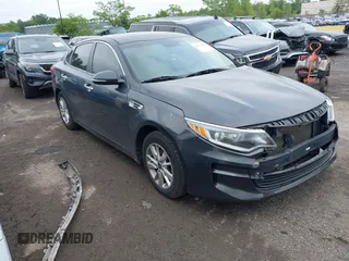 2016 Kia Optima LX with VIN KNAGT4L33G5087230, listed as a IAAI auction lot 42373521 with 128,873 mi miles and . Bid and sale history available at DreamBid. Image 1.