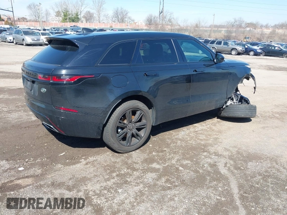 2023 Land Rover Range Rover Velar R-Dynamic S with VIN SALYT2EU0PA354437, listed as a IAAI auction lot 41786116 with 23,840 mi miles and . Bid and sale history available at DreamBid. Image 4.