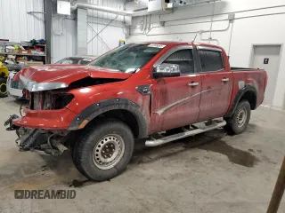 2019 Ford Ranger XL with VIN 1FTER4FH0KLA80532, listed as a Copart auction lot 44708685 with 100,122 mi miles and Salvage title. Bid and sale history available at DreamBid. Image 1.