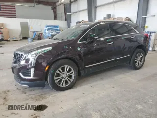 2020 Cadillac XT5 Premium Luxury AWD with VIN 1GYKNDRS3LZ148787, listed as a Copart auction lot 55640385 with 32,009 mi miles and Salvage title. Bid and sale history available at DreamBid. Image 1.
