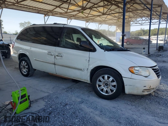2006 Chrysler Town & Country LWB Touring with VIN 2A8GP54LX6R893748, listed as a Copart auction lot 75901874 with 0 mi miles and Non Repairable. Bid and sale history available at carsss.com. Image 4.