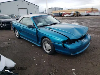 1994 Ford Mustang with VIN 1FALP4444RF169919, listed as a Copart auction lot 86349994 with 273,020 mi miles and Salvage title. Bid and sale history available at DreamBid. Image 4.