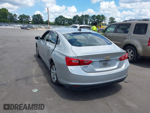 2016 Chevrolet Malibu LS with VIN 1G1ZB5ST7GF339585, listed as a IAAI auction lot 42777686 with 174,787 mi miles and . Bid and sale history available at DreamBid. Image 3.
