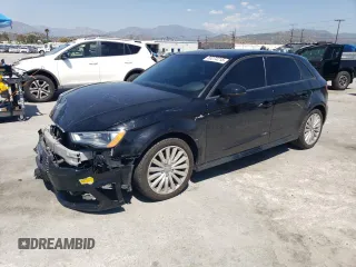 2016 Audi A3 e-tron Premium z VIN WAUUPBFFXGA071227, wystawiony jako Copart lot #55273215 z przebiegiem 75 570 mil mil oraz Szkoda całkowita • Salvage title. Historia ofert i sprzedaży dostępna na DreamBid. Obrazek 1.