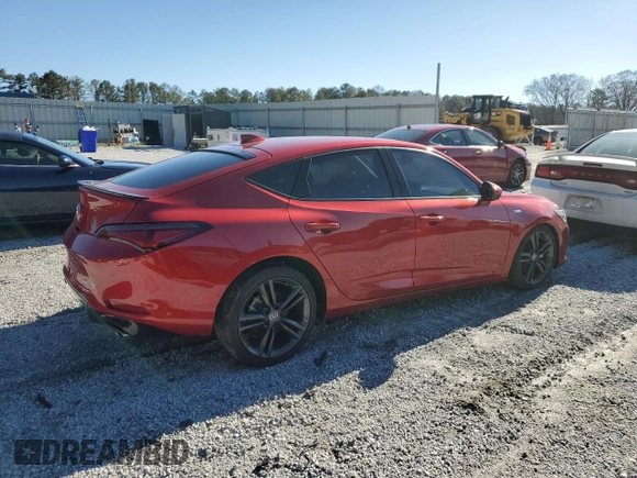 2024 Acura Integra w/A-Spec Package с VIN 19UDE4H39RA028042, выставлен на аукционе Copart как лот 45337255 с пробегом 3 878 миль миль и Списание • Salvage title. История ставок и продаж доступна на DreamBid. Изображение 3.