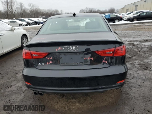 2015 Audi A3 1.8T Premium with VIN WAUACGFF0F1009667, listed as a Copart auction lot 45023015 with 104,128 mi miles and Salvage Title. Bid and sale history available at carsss.com. Image 6.