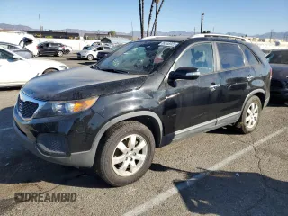 2012 Kia Sorento LX with VIN 5XYKT4A22CG281174, listed as a Copart auction lot 88546905 with Not Provided miles and Clean Title. Bid and sale history available at carsss.com. Image 1.