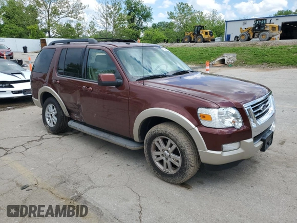 2009 Ford Explorer Eddie Bauer z VIN 1FMEU74E89UA10155, wystawiony jako Copart lot #56597595 z przebiegiem 85 831 mil mil oraz Szkoda całkowita • Salvage title. Historia ofert i sprzedaży dostępna na DreamBid. Obrazek 4.