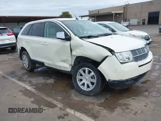2007 Lincoln MKX with VIN 2LMDU68C77BJ05358, listed as a IAAI auction lot 41852330 with 163,508 mi miles. Bid and sale history available at carsss.com. Image 1.