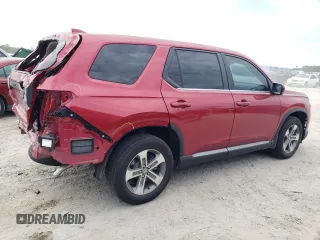 2023 Honda Pilot EX-L with VIN 5FNYG1H59PB020537, listed as a Copart auction lot 55279445 with 13,253 mi miles and Salvage title. Bid and sale history available at DreamBid. Image 3.