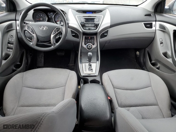 2013 Hyundai Elantra GLS PZEV with VIN 5NPDH4AEXDH290462, listed as a Copart auction lot 50045275 with 162,585 mi miles and Clean Title. Bid and sale history available at carsss.com. Image 8.