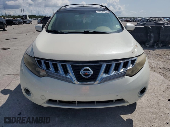 2010 Nissan Murano S z VIN JN8AZ1MU3AW007461, wystawiony jako Copart lot #59687645 z przebiegiem 182 881 mil mil oraz Szkoda całkowita • Salvage title. Historia ofert i sprzedaży dostępna na DreamBid. Obrazek 5.