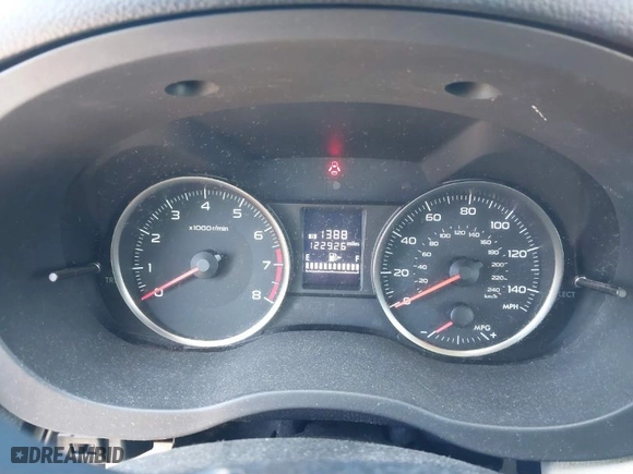 2015 Subaru Impreza Wagon 2.0i with VIN JF1GPAA69FG284124, listed as a IAAI auction lot 41890925 with 122,926 mi miles. Bid and sale history available at carsss.com. Image 7.