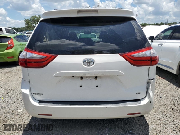 2015 Toyota Sienna LE AAS with VIN 5TDKK3DC1FS660904, listed as a Copart auction lot 61418275 with 132,056 mi miles and Salvage title. Bid and sale history available at DreamBid. Image 6.