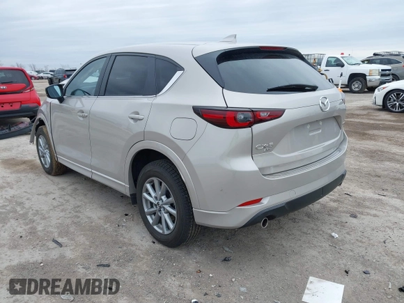 2024 Mazda CX-5 S Select with VIN JM3KFBBL7R0454695, listed as a IAAI auction lot 41632878 with Not Provided miles and . Bid and sale history available at carsss.com. Image 3.