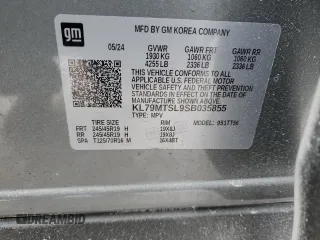 2025 Chevrolet TrailBlazer RS with VIN KL79MTSL9SB035855, listed as a Copart auction lot 88289855 with 3,389 mi miles and Salvage Title. Bid and sale history available at carsss.com. Image 13.