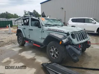 2023 Jeep Wrangler Rubicon с VIN 1C4HJXFG8PW601421, выставлен на аукционе Copart как лот 55970475 с пробегом 46 743 миль миль и Списание • Salvage title. История ставок и продаж доступна на DreamBid. Изображение 4.