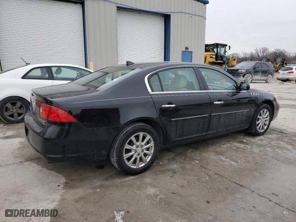2009 Buick Lucerne CXL with VIN 1G4HD57M89U116917, listed as a Copart auction lot 45711425 with 136,747 mi miles and Salvage Title. Bid and sale history available at carsss.com. Image 3.