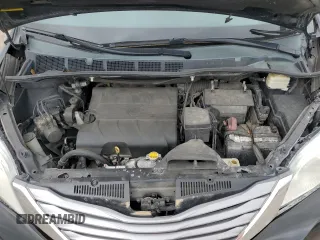 2015 Toyota Sienna XLE with VIN 5TDYK3DC5FS686559, listed as a Copart auction lot 51450425 with 208,964 mi miles and Salvage Title. Bid and sale history available at carsss.com. Image 12.