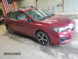 2019 Subaru Impreza Premium z VIN 4S3GTAC67K3722837, wystawiony jako Copart lot #53378535 z przebiegiem 39 643 mil mil oraz Szkoda całkowita • Salvage title. Historia ofert i sprzedaży dostępna na DreamBid. Obrazek 4.