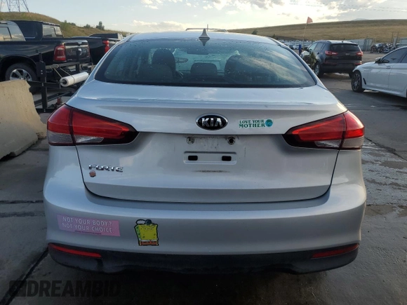 2017 Kia Forte LX with VIN 3KPFK4A74HE129840, listed as a Copart auction lot 69821544 with 64,010 mi miles and Non Repairable. Bid and sale history available at carsss.com. Image 6.