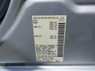 2022 Nissan Altima S z VIN 1N4BL4BV0NN302100, wystawiony jako IAAI lot #42020090 z przebiegiem 70 961 mil mil oraz . Historia ofert i sprzedaży dostępna na DreamBid. Obrazek 9.