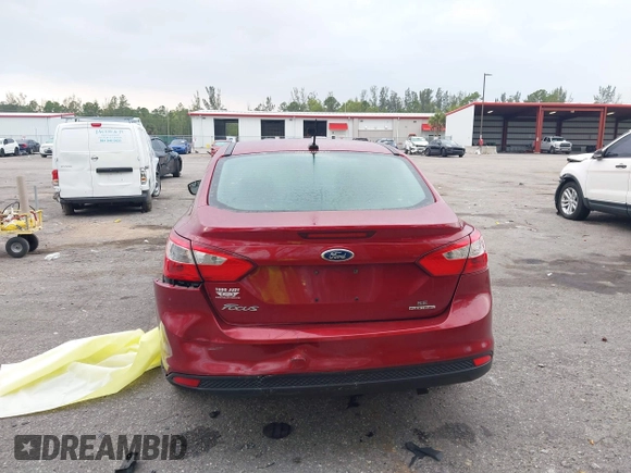 2013 Ford Focus SE with VIN 1FADP3F23DL380386, listed as a IAAI auction lot 41869774 with 112,932 mi miles and . Bid and sale history available at carsss.com. Image 6.