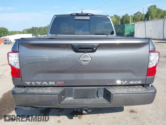 2023 Nissan Titan SV with VIN 1N6AA1EC6PN101712, listed as a IAAI auction lot 40206621 with 50,210 mi miles and . Bid and sale history available at DreamBid. Image 16.