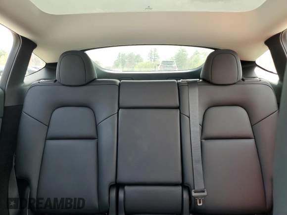 2023 Tesla Model Y Long Range with VIN 7SAYGDEE7PA031199, listed as a Copart auction lot 53876105 with 10,835 mi miles and Salvage Title. Bid and sale history available at DreamBid. Image 10.