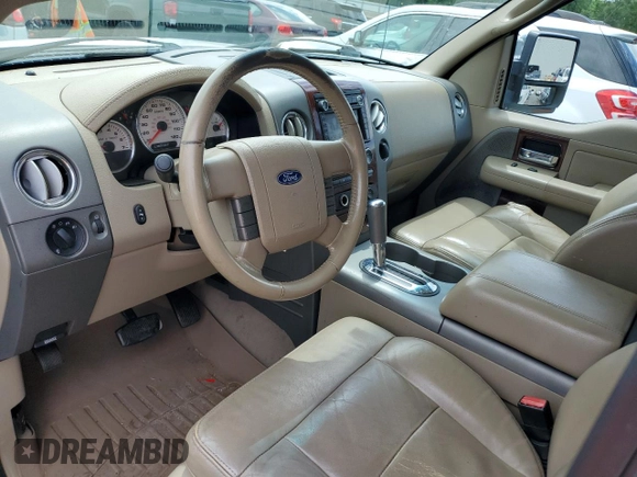 2008 Ford F-150 XLT with VIN 1FTPW14V08FA84175, listed as a Copart auction lot 58796915 with 218,516 mi miles and Salvage title. Bid and sale history available at DreamBid. Image 8.