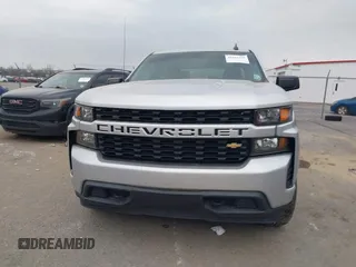 2020 Chevrolet Silverado 1500 Custom with VIN 3GCPWBEH8LG260041, listed as a IAAI auction lot 41571553 with 59,049 mi miles. Bid and sale history available at carsss.com. Image 12.