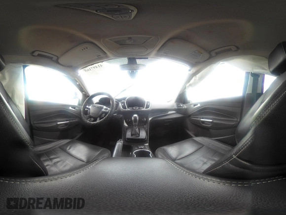 2014 Ford Escape Titanium with VIN 1FMCU9J94EUE51012, listed as a IAAI auction lot 41497105 with 153,031 mi miles. Bid and sale history available at carsss.com. Image 17.