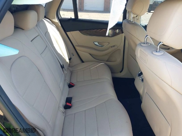 2018 Mercedes-Benz GLC with VIN WDC0G4KB0JV096681, listed as a IAAI auction lot 41744660 with 99,149 mi miles. Bid and sale history available at carsss.com. Image 8.