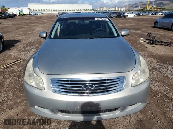 2008 Infiniti G35 with VIN JNKBV61EX8M205707, listed as a Copart auction lot 85795424 with Not Provided miles and Clean Title. Bid and sale history available at DreamBid. Image 5.