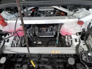 2023 Mercedes-Benz EQS with VIN 4JGDM2DB0PA007723, listed as a Copart auction lot 39572904 with 4,984 mi miles and Salvage Title. Bid and sale history available at carsss.com. Image 12.