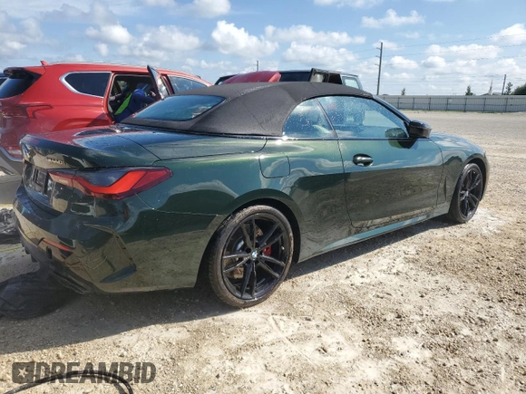 2024 BMW 4 Series M440i xDrive с VIN WBA63AT07RCP43301, выставлен на аукционе Copart как лот 73932904 с пробегом Не указан миль и Списание • Salvage title. История ставок и продаж доступна на DreamBid. Изображение 3.