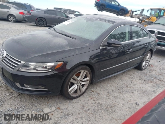 2014 Volkswagen CC Lux with VIN WVWRP7AN3EE537770, listed as a IAAI auction lot 41385247 with 135,069 mi miles. Bid and sale history available at carsss.com. Image 2.