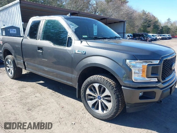 2020 Ford F-150 XL with VIN 1FTEX1EP2LKD71120, listed as a IAAI auction lot 41700186 with 46,240 mi miles. Bid and sale history available at carsss.com. Image 1.