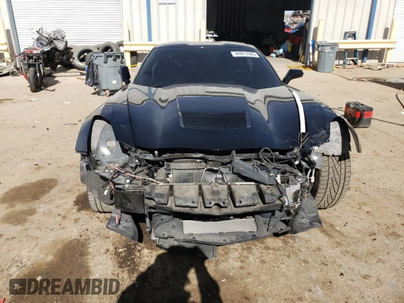 2016 Chevrolet Corvette Z51 2LT with VIN 1G1YK2D71G5118497, listed as a Copart auction lot 44011505 with 24,813 mi miles and Salvage title. Bid and sale history available at DreamBid. Image 5.