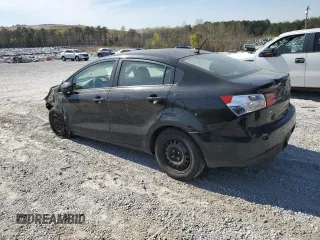 2012 Kia Rio LX with VIN KNADM4A32C6094306, listed as a Copart auction lot 50883425 with 185,627 mi miles and Salvage Title. Bid and sale history available at carsss.com. Image 2.