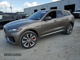 2017 Jaguar F-Pace S with VIN SADCM2BV3HA497710, listed as a Copart auction lot 53734735 with 61,303 mi miles and Clean Title. Bid and sale history available at DreamBid. Image 1.