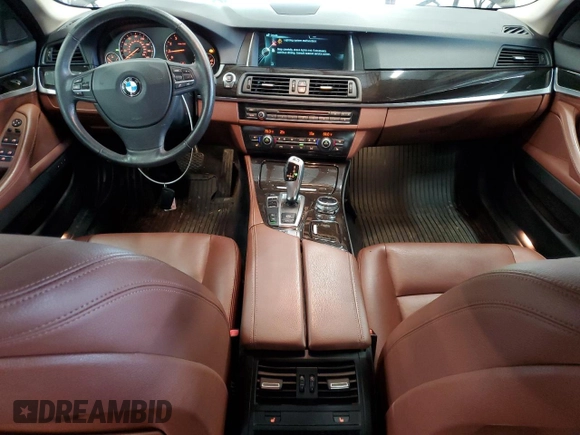 2014 BMW 5 Series 528i xDrive with VIN WBA5A7C58ED616500, listed as a Copart auction lot 57780045 with 110,050 mi miles and Salvage title. Bid and sale history available at DreamBid. Image 8.