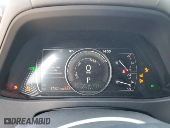 2024 Lexus UX 250h Premium with VIN JTHP9JBH5R2076214, listed as a Copart auction lot 61501865 with 17,221 mi miles and Salvage title. Bid and sale history available at DreamBid. Image 9.