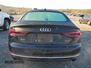 2018 Audi A5 Sportback Premium Plus with VIN WAUBNCF59JA131564, listed as a Copart auction lot 72839103 with 141,548 mi miles. Bid and sale history available at carsss.com. Image 6.