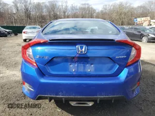 2019 Honda Civic Sedan Sport with VIN 2HGFC2F84KH536508, listed as a Copart auction lot 49632985 with 41,012 mi miles and Salvage Title. Bid and sale history available at carsss.com. Image 6.