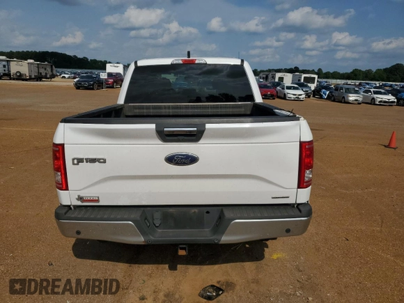2016 Ford F-150 XLT with VIN 1FTEW1EF4GKF97241, listed as a Copart auction lot 54441835 with 162,867 mi miles and Salvage title. Bid and sale history available at DreamBid. Image 6.
