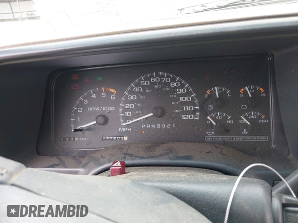1997 Chevrolet Silverado 1500 with VIN 2GCEK19R2V1207315, listed as a IAAI auction lot 42058123 with 177,203 mi miles and . Bid and sale history available at DreamBid. Image 7.